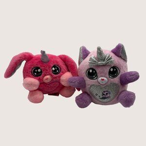 Zuru Rainbocorns 4" DJ Kittycorn and Flopsy Bunnycorn Lot of 2 (SKU: 506TO)